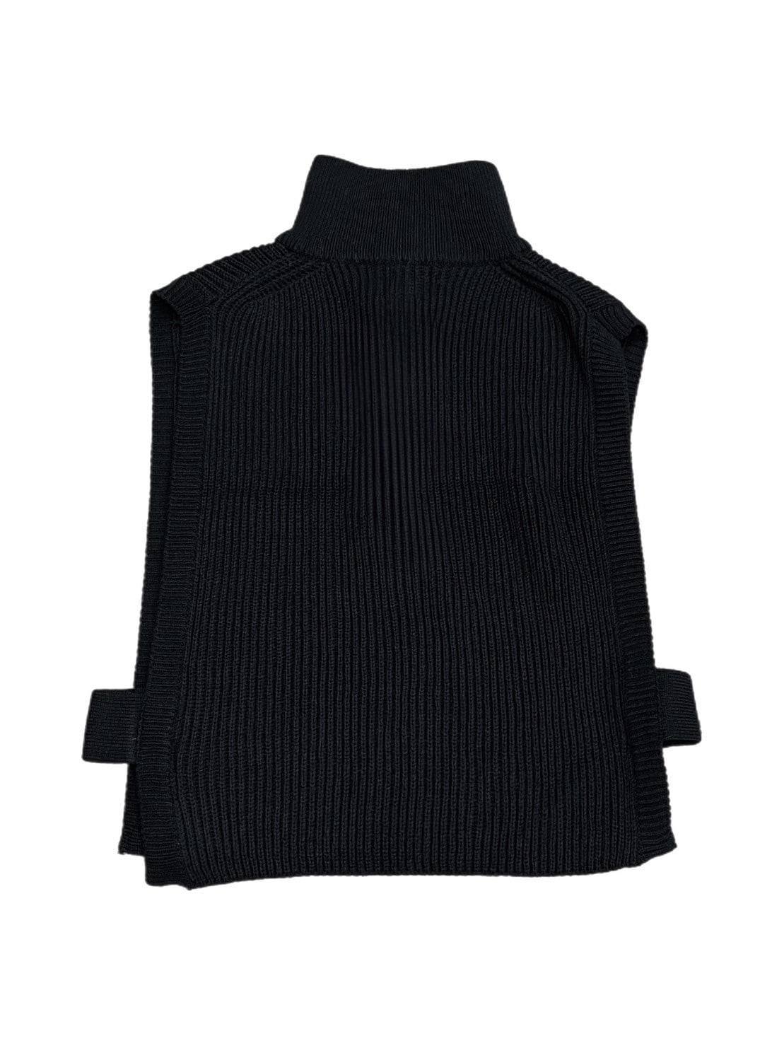【Chikashitsu +】half zip design vest (3color)
