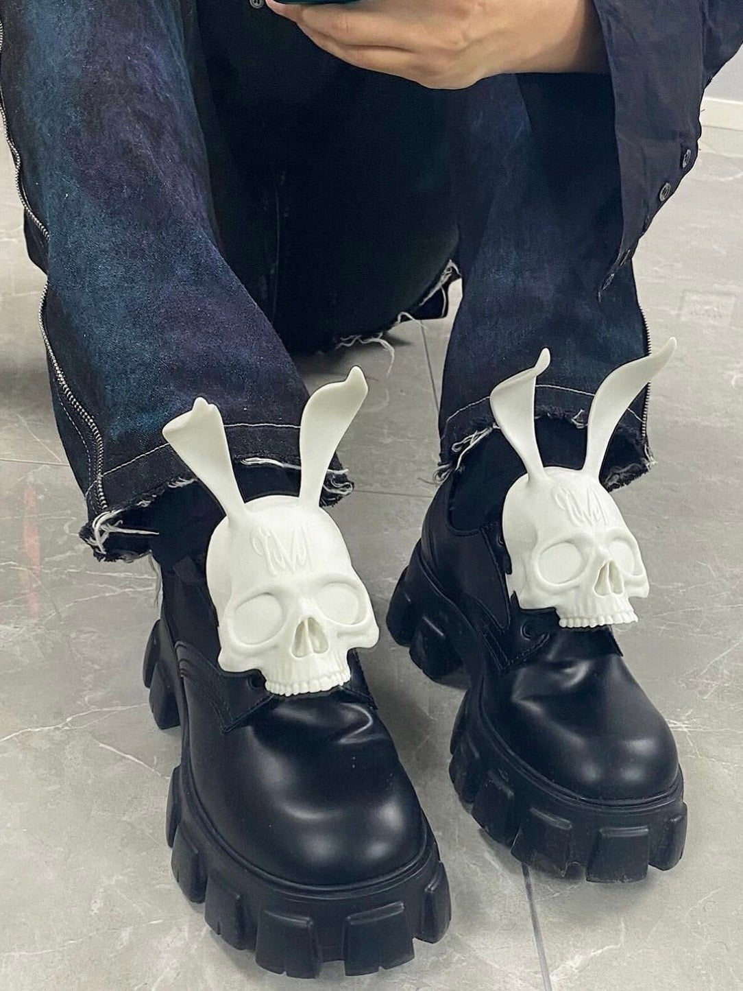 【BBIMP】BUNNY SKULL LACE