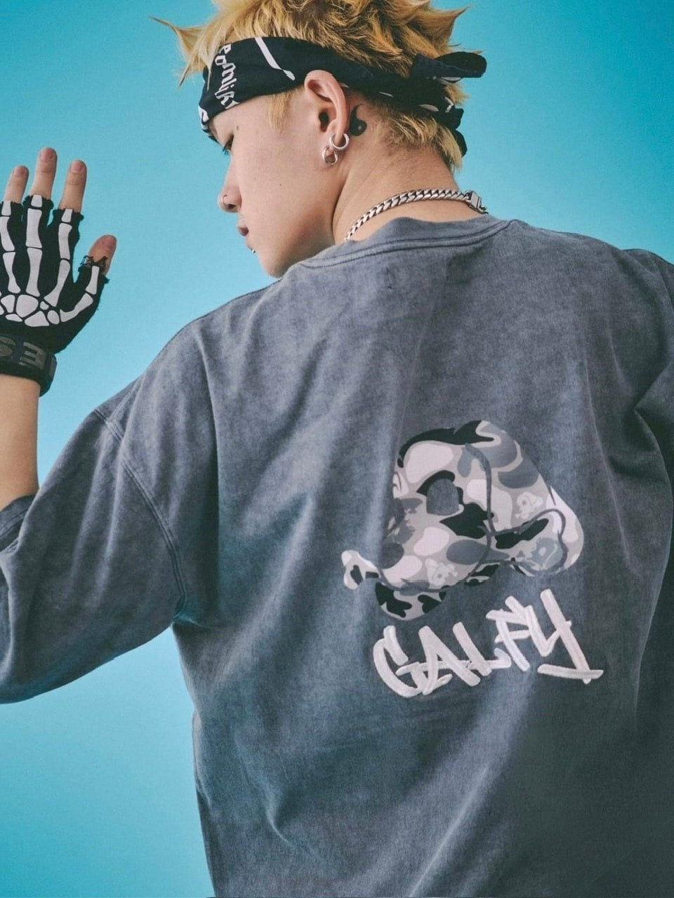 【GALFY】ガルフィーカモボックスロゴTee