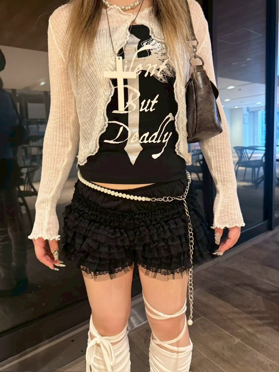 【KAIYA】LILY CHOHUCHOU SHORT PANTS