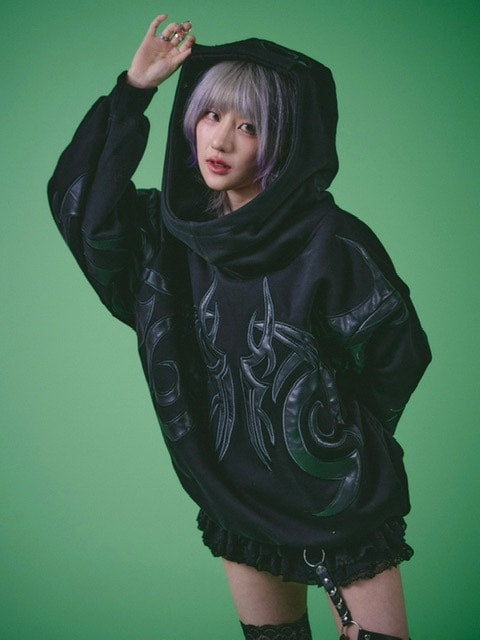 【GALFY】探検メガネ部族パーカー / 【ガルフィー】ロゴ長袖パーカー