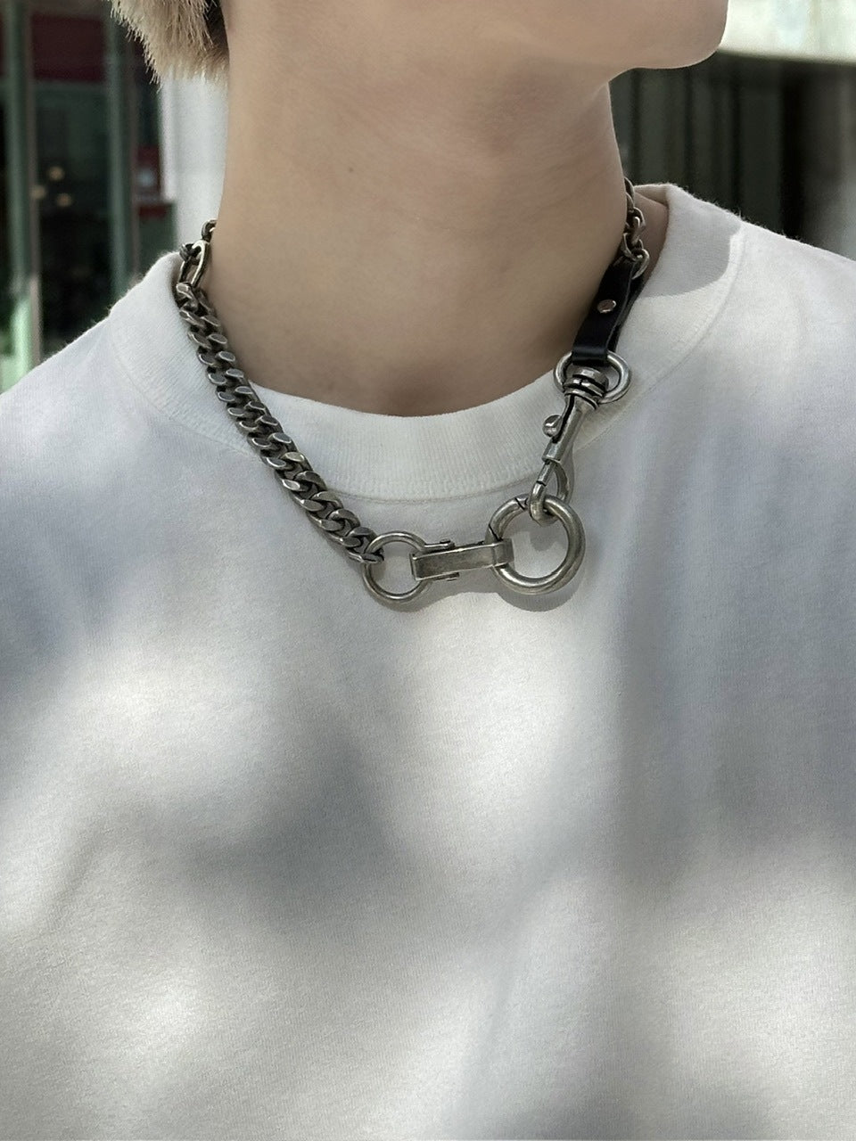 大阪店WEB限定【Chikashitsu +】original necklace 2 (2color)