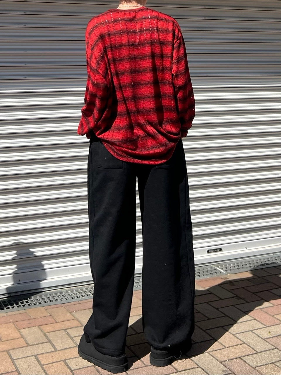 【Chikashitsu +】gradation border knit (5color) / 【チカシツプラス】グラデーションボーダー長袖ニット