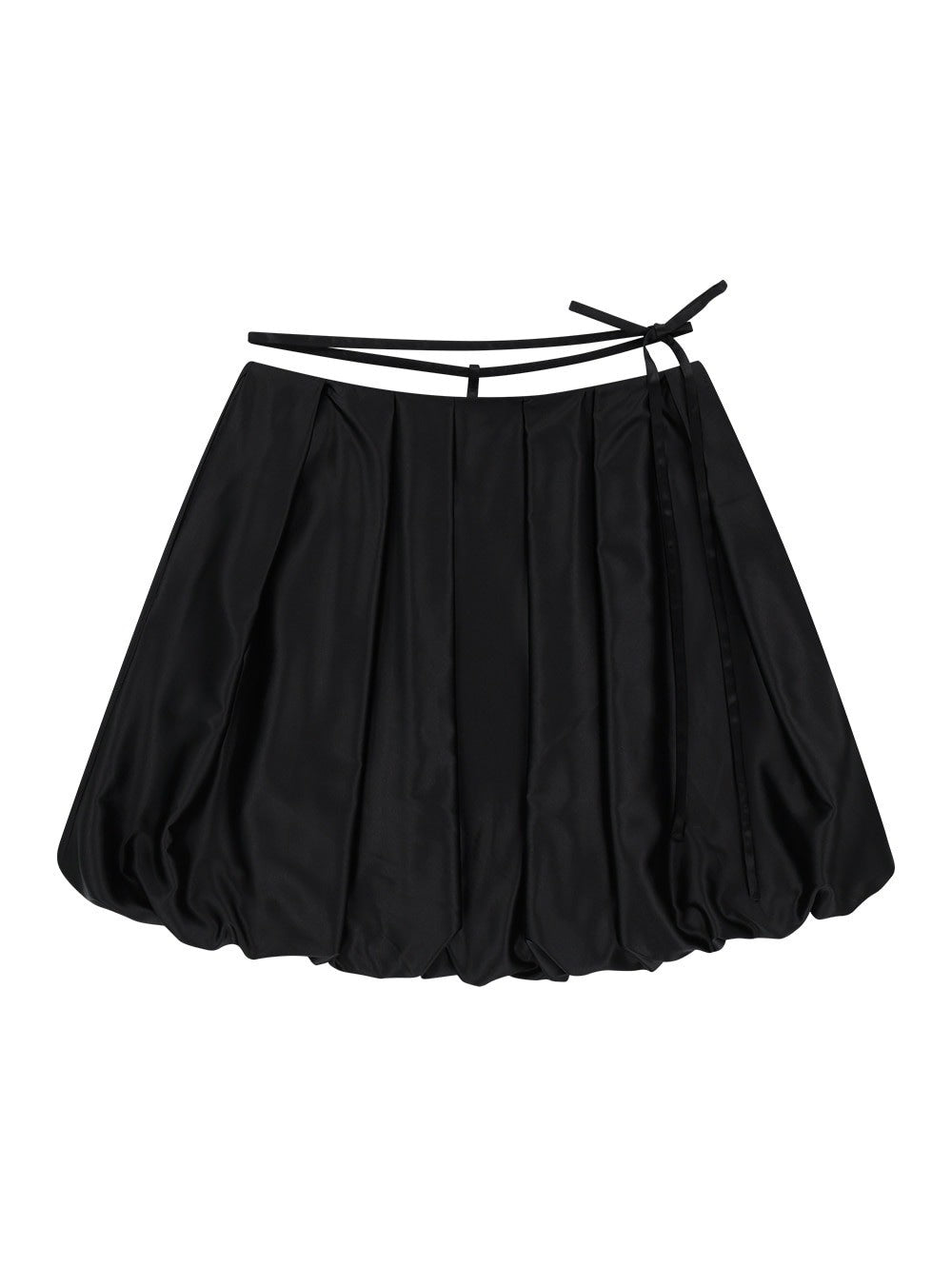 【TUOMIO】SATIN BALLOON SKIRT