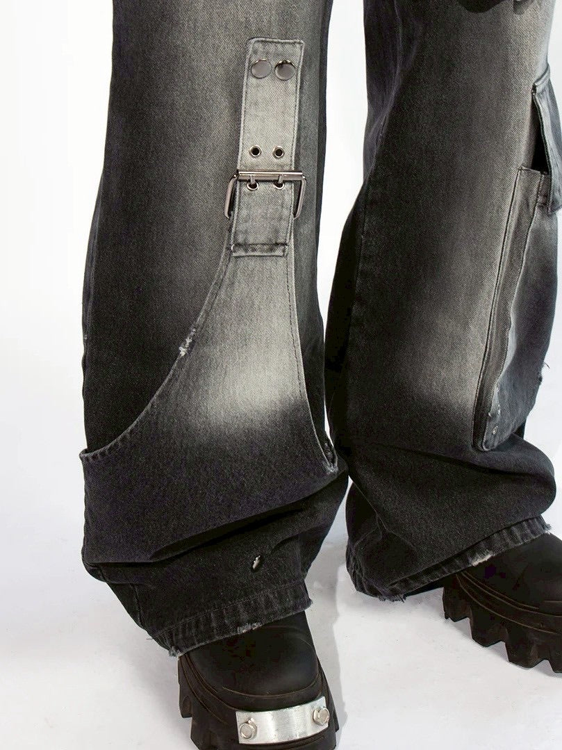 【BLIND MIND STUDIOS】Heavyweight 2IN1 Jeans