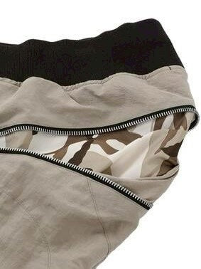 【roaringrad】ZIPPER SAGGING BERMUDA PANTS