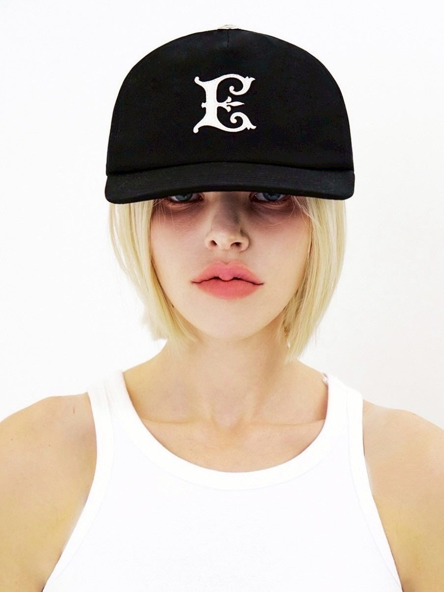 【E RIN AI E】NOUVEAU E DENIM DAD CAP