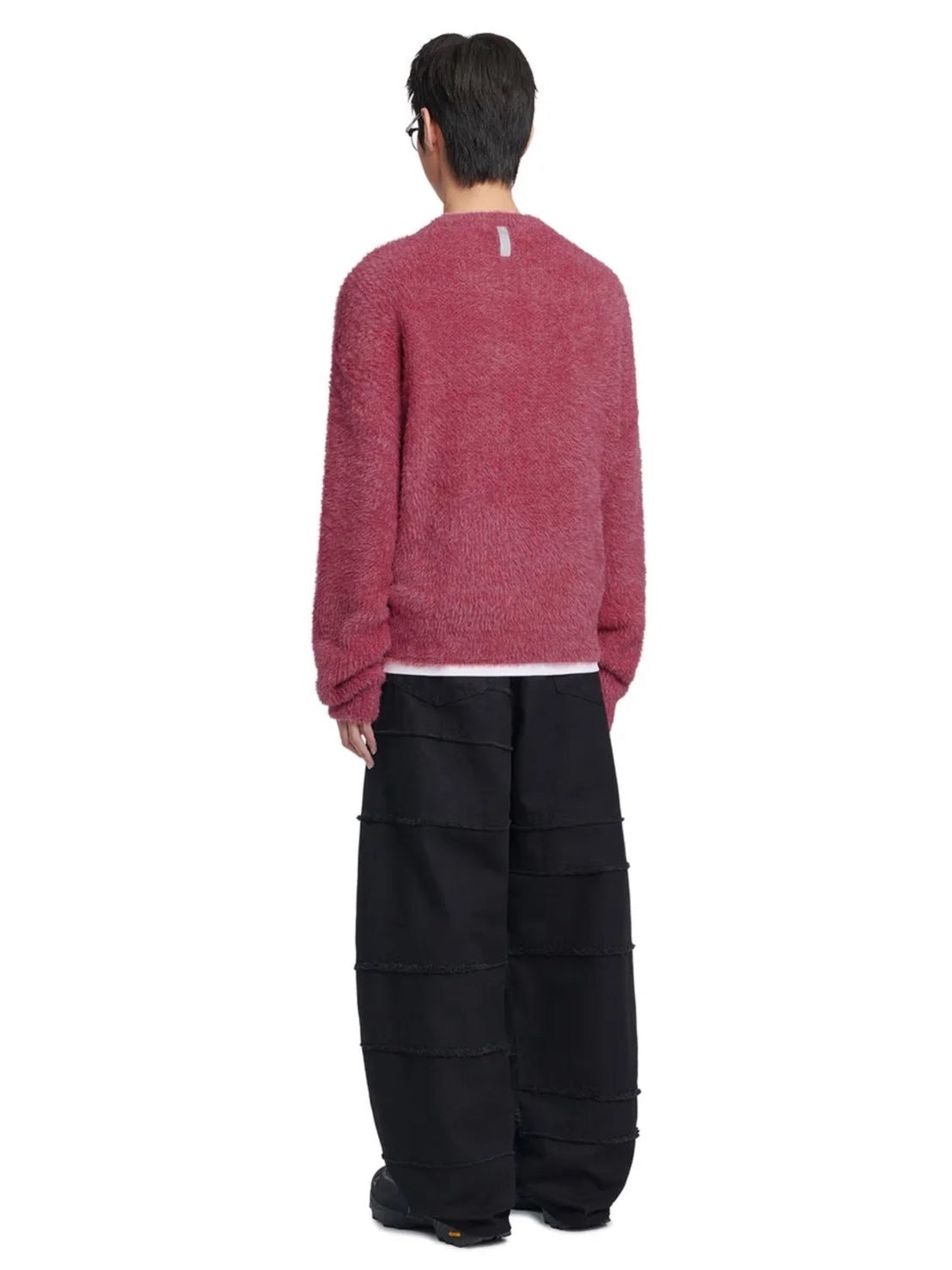 【NOMANUAL】FUZZ HAIRY KNIT