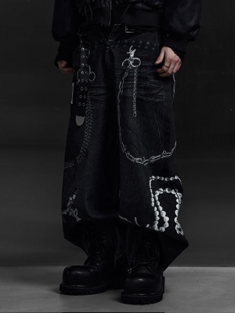 【Rosen Kreuz】3D RELIC ARCHIVE TROUSERS