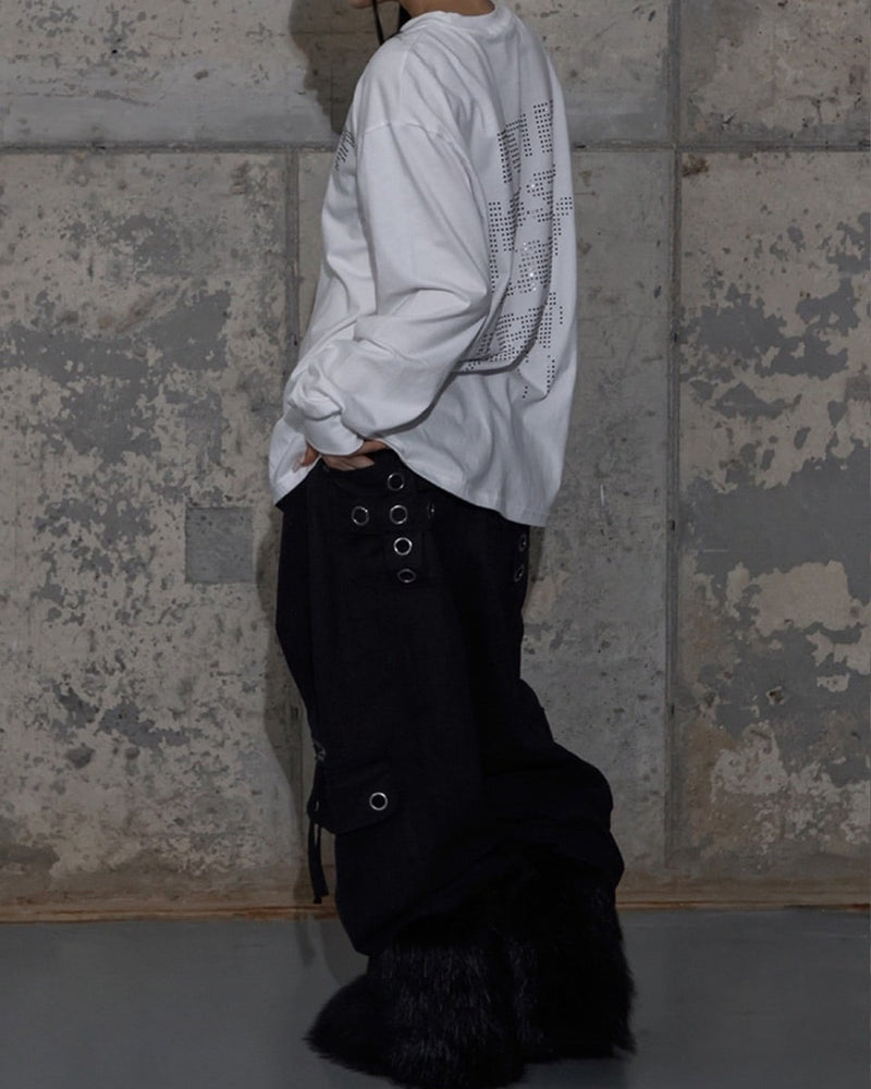 【FANCY CLUB】FF LETTERING LONG SLEEVE / 【ファンシークラブ】ＦＦレタリング長袖Ｔシャツ