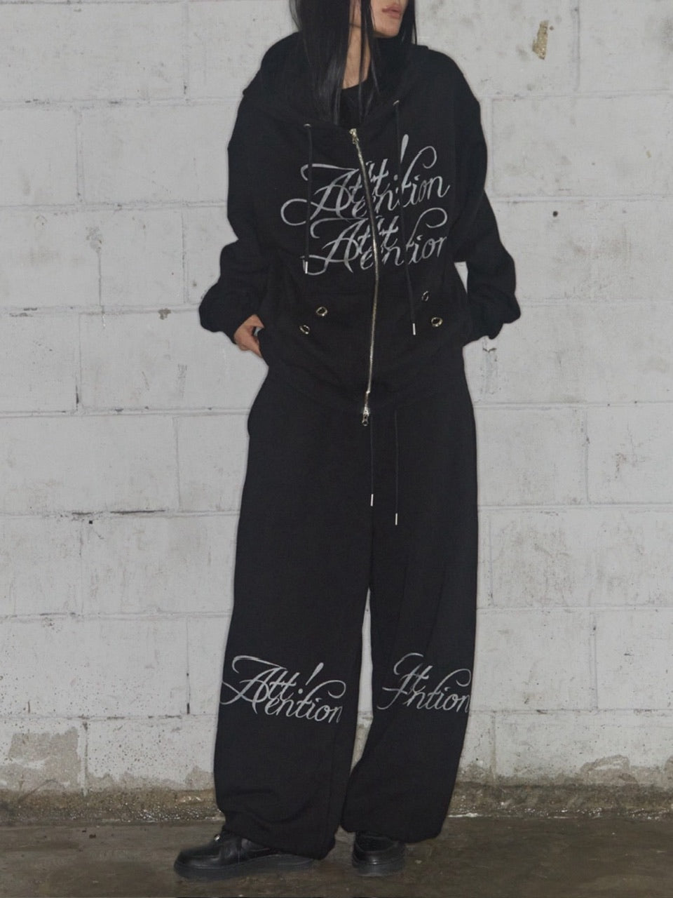 【FANCY CLUB】ATTENTION SWEATPANTS / 【ファンシークラブ】アテンションスウェットパンツ