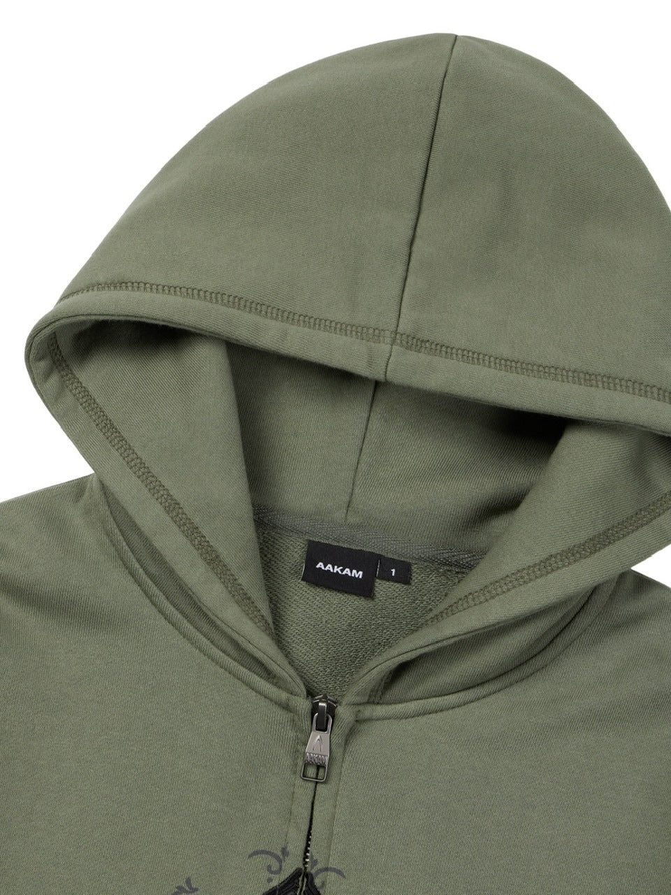 12/21再入荷【AAKAM】AKM CROS2 Zip-Up Hoodie