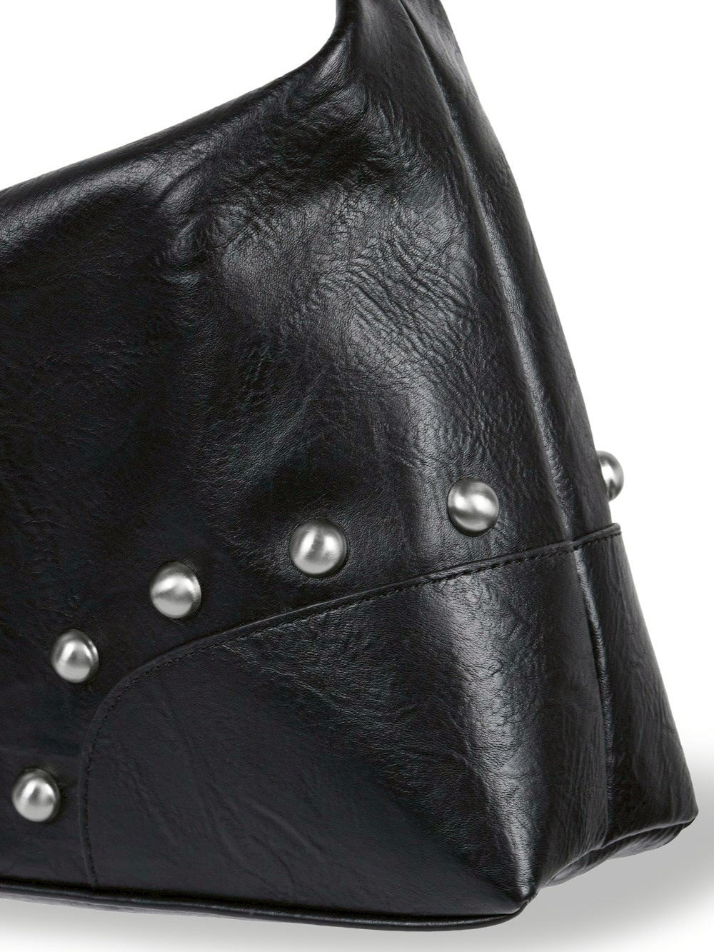 【IUGAMAKARAS】Studded Hobo Bag