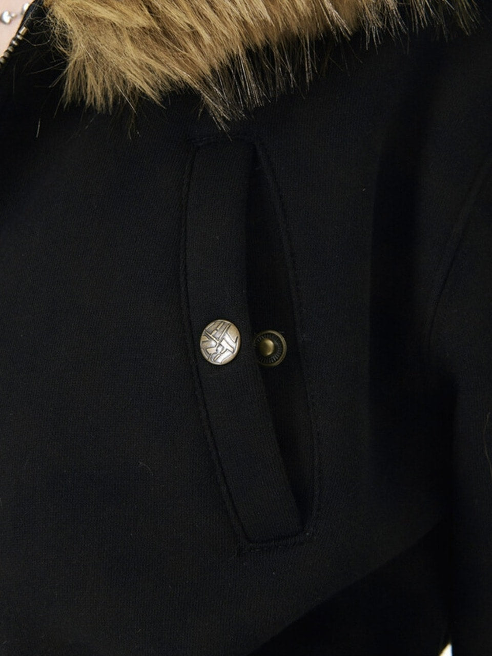 【runningHIGH】FUR ZIP UP HOODIE / 【ランニングハイ】ファージップアップパーカー