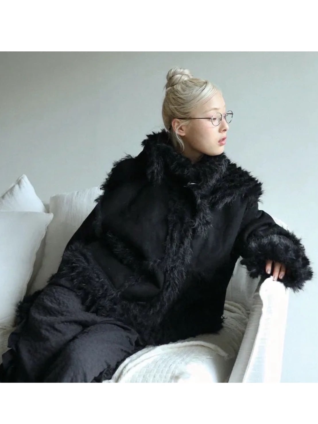 12/21 20:00 再販【Uglyshadow】REVERSIBLE SHEARLING JACKET