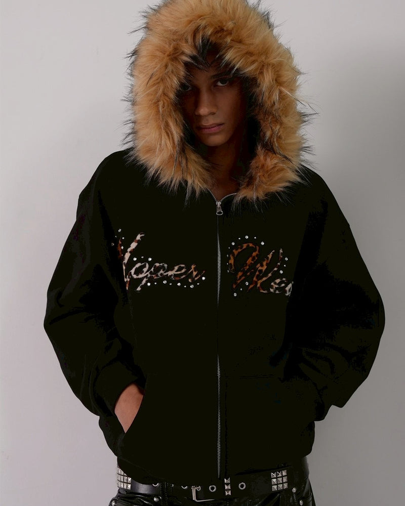 【ESC STUDIO】Upper wear zip-up hoodie