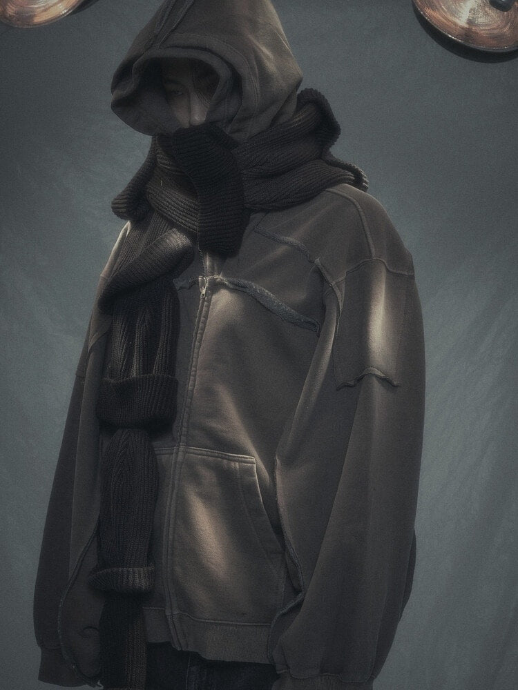 【SURGERY】surgery remake pigment hood jacket / 【サージェリー】サージェリー リメイク ピグメント フード ジャケット