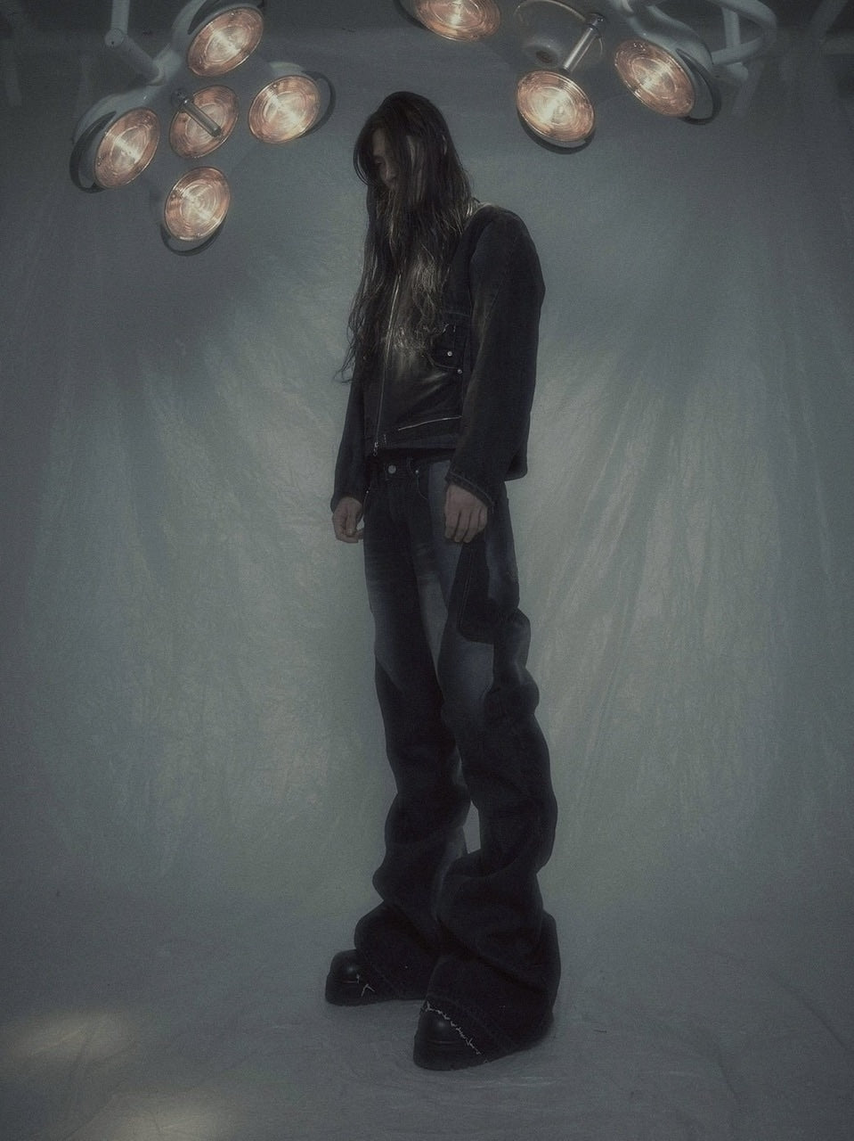 【SURGERY】surgery denim biker jacket / 【サージェリー】サージェリー デニム バイカー ジャケット