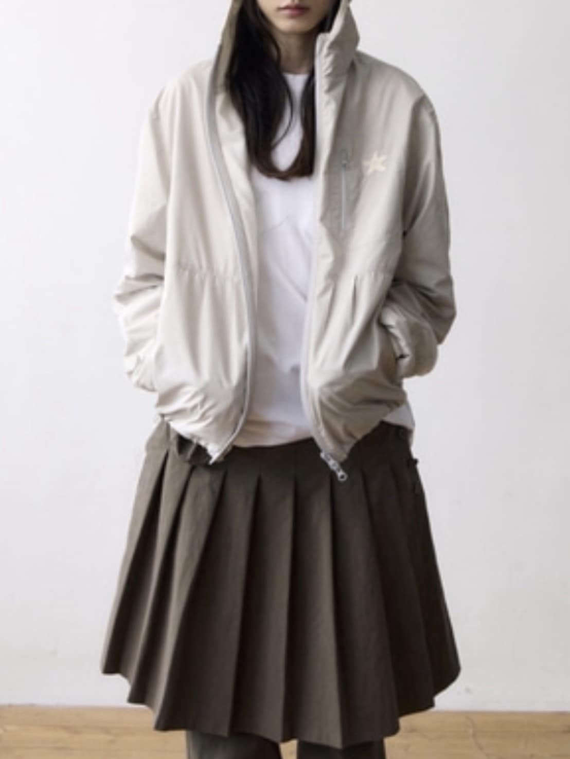 【THECOLDESTMOMENT】TCM starfish mini check windstopper