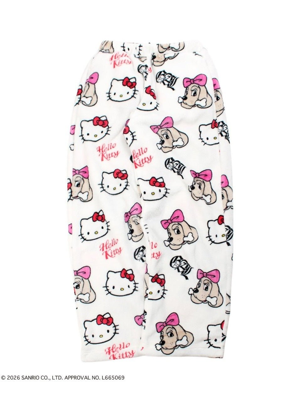 【GALFY×KITTY】ラブリーふわもこ3ピースSET UP / 【ガルフィー×キティー】総柄猫耳３ピースセットアップ