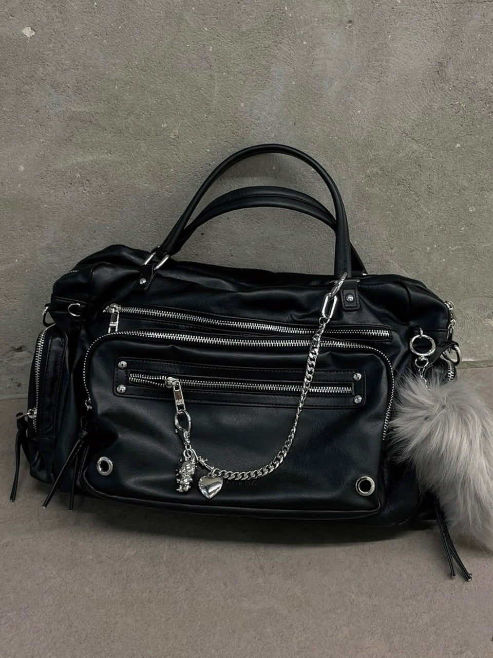 【BLACK PURPLE】Bread Bag