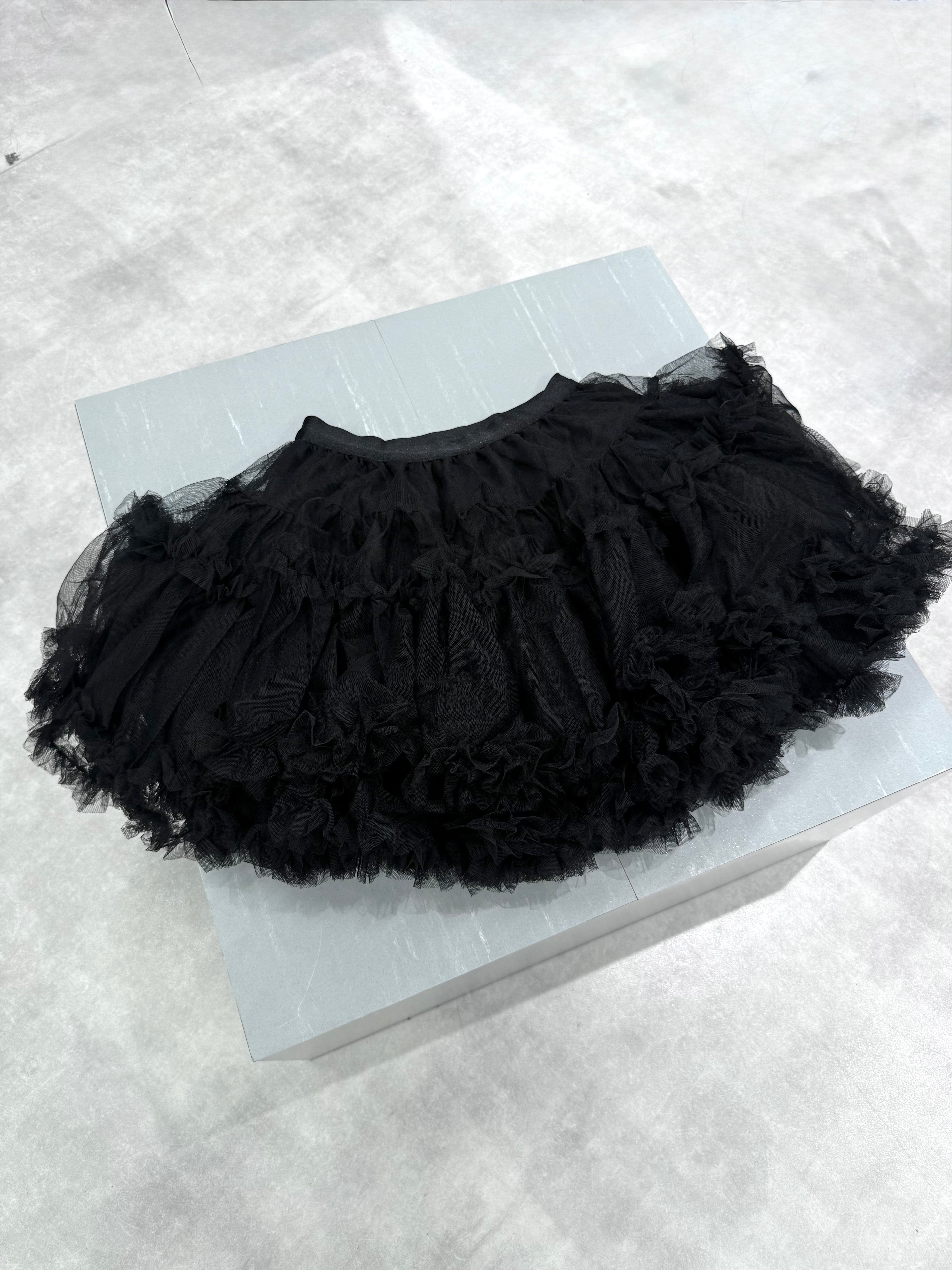7/17 20:00 発売 国際配送【Nerd out XU】volume frill skirt (4color)