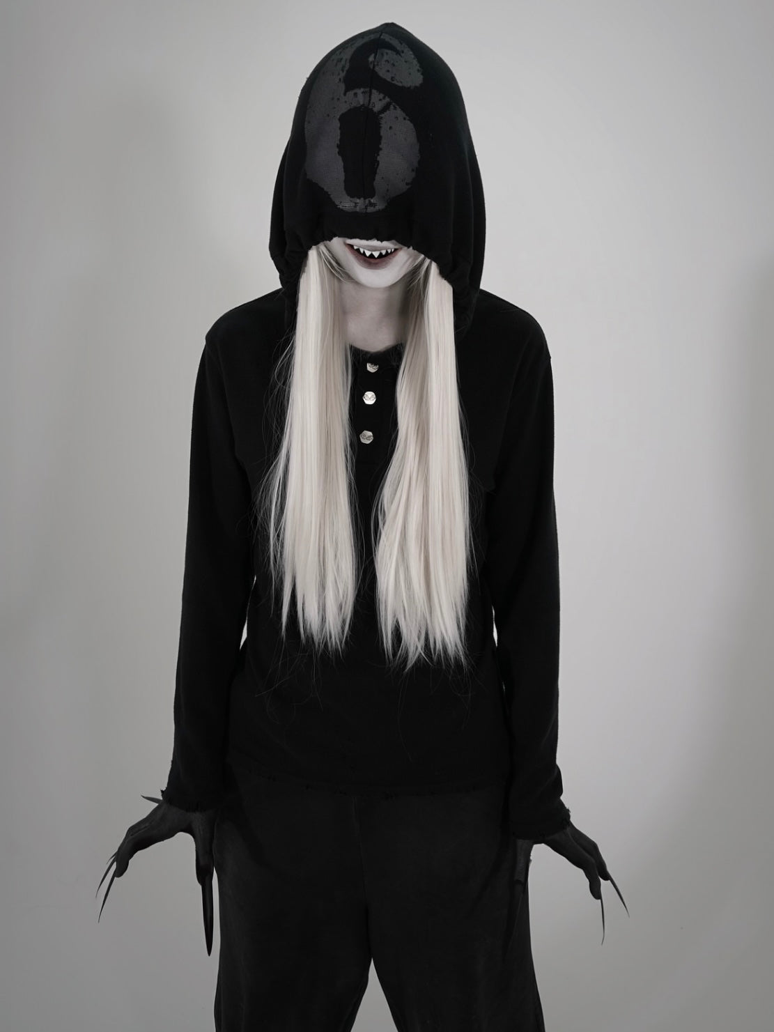 【DEVIL KIM】CROSS HOODIE