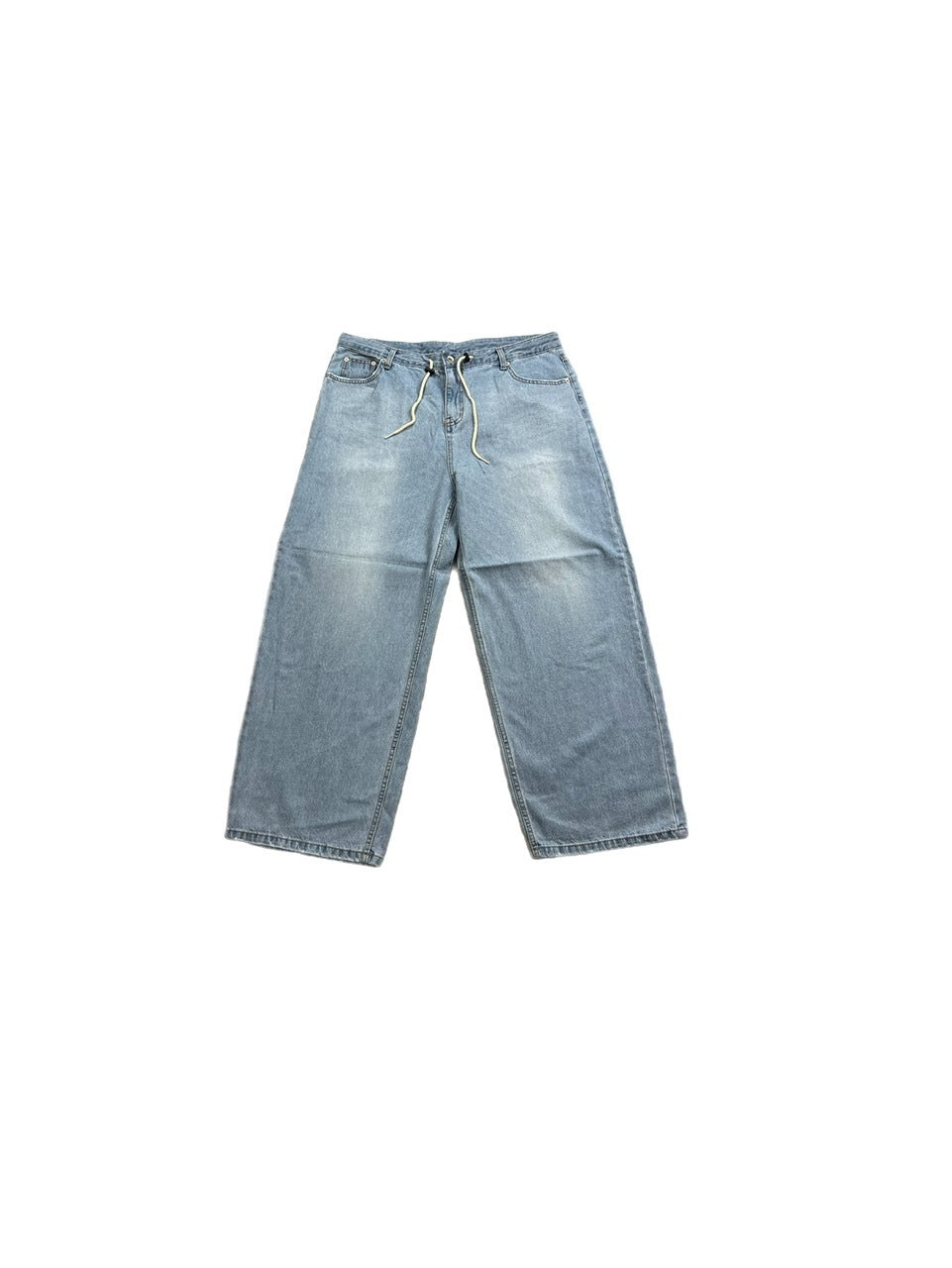 受注制【Chikashitsu +】rope wide denim pants (3color)