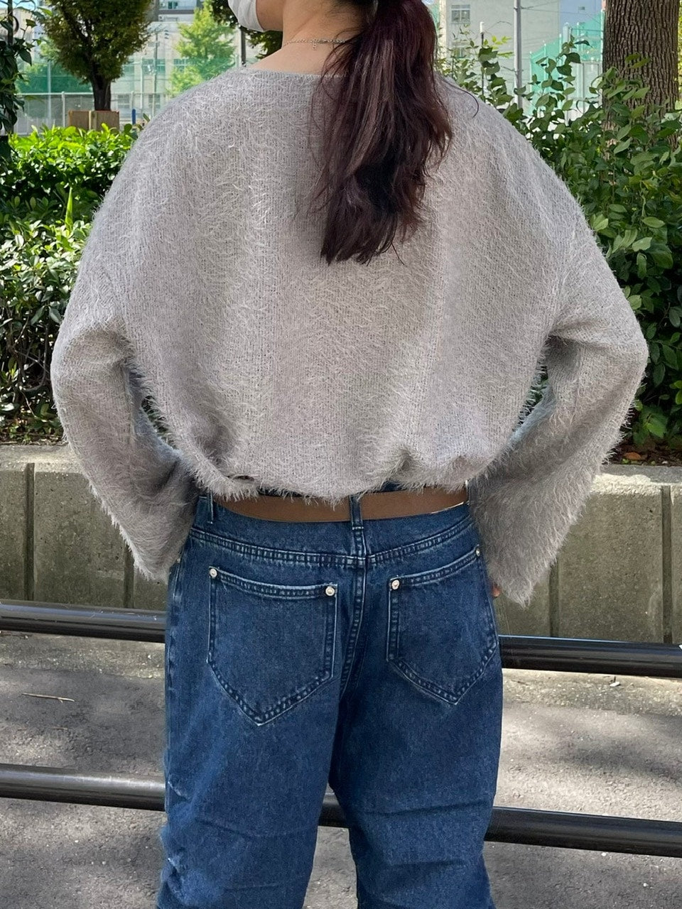 受注制【Chikashitsu +】shaggy knit (5color)