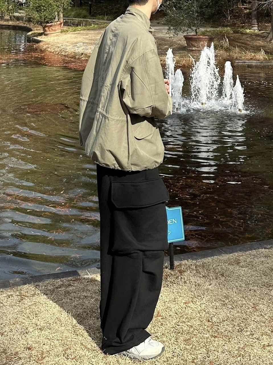 受注制【Chikashitsu +】cotton blouson(3color) / 【チカシツプラス】コットンジャケット