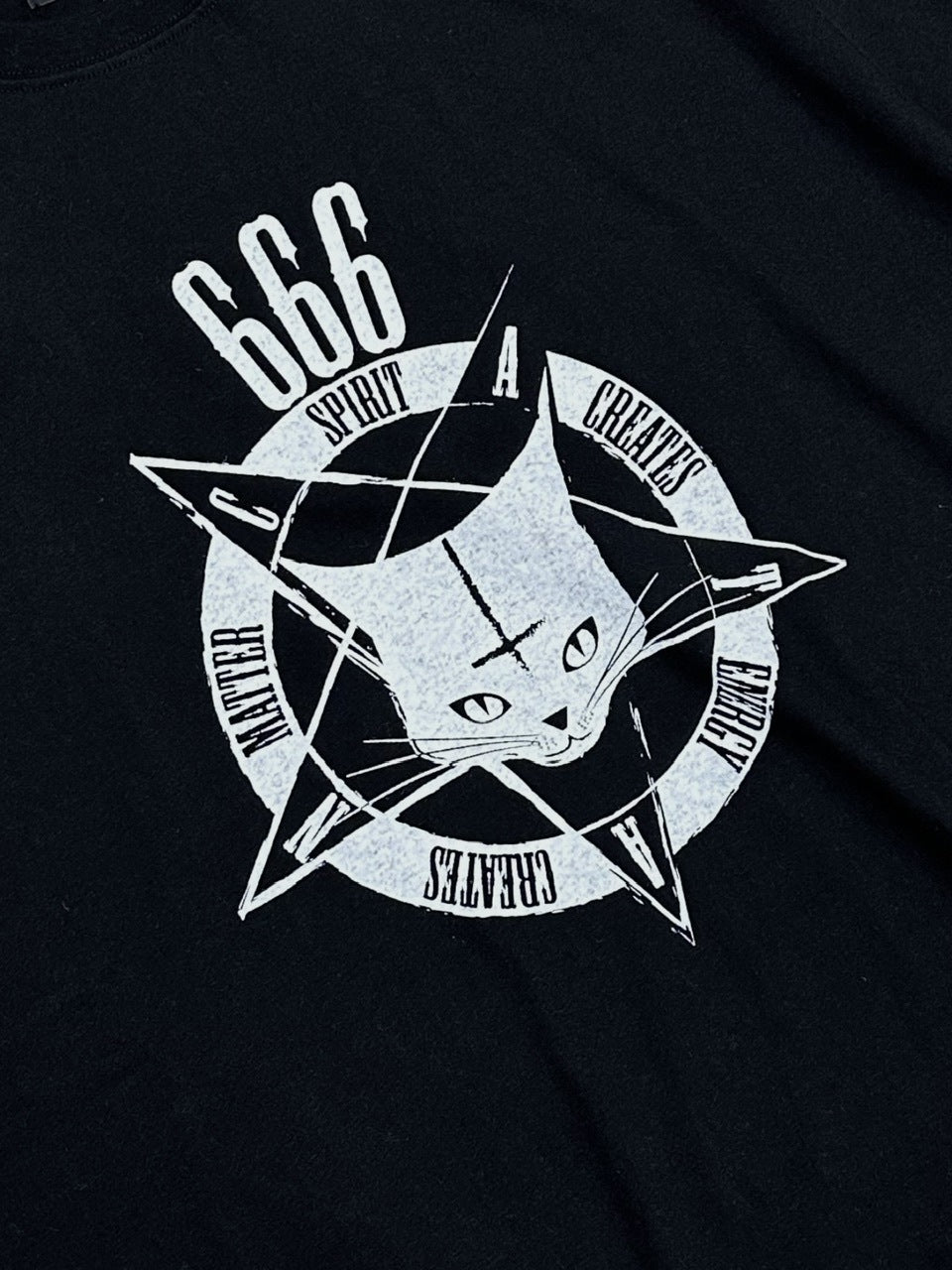 大阪店WEB限定【Chikashitsu +】oversized cats t-shirt (2color)