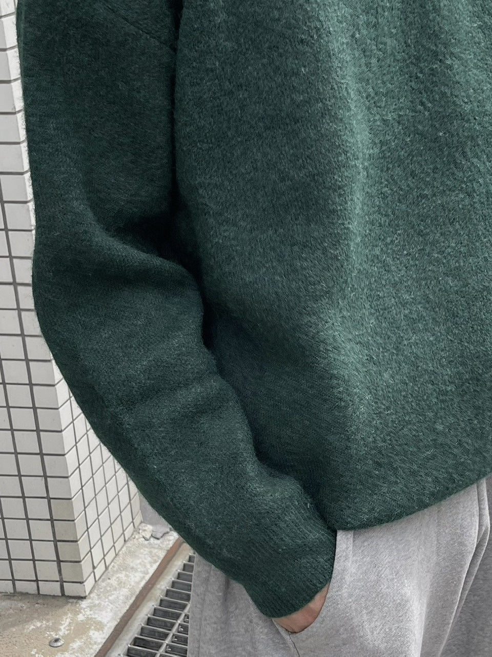 受注制【Chikashitsu +】unisex 6color knit (6color) / 【チカシツプラス】ユニセックス6カラー長袖ニット