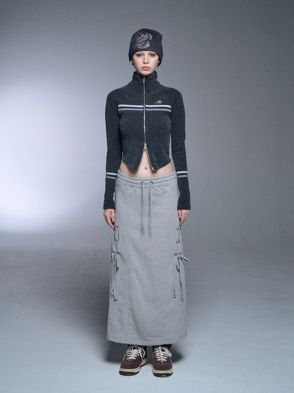 【SETUP‐EXE】RAGLAN HIGH NECK TWO-WAY ZIPUP