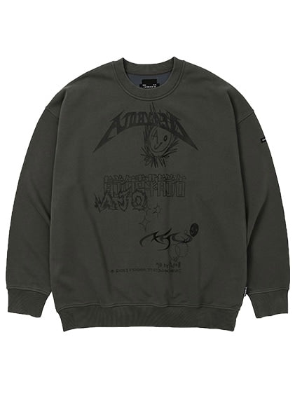 【AJOBYAJO】AJOLICA Collage Sweatshirt