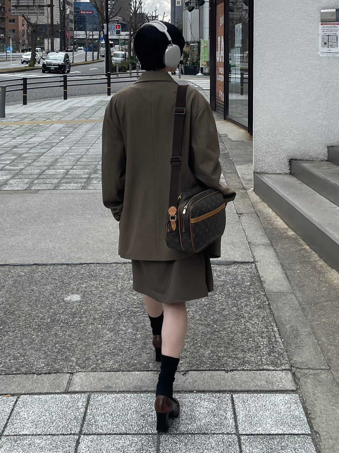 受注制【Chikashitsu +】pleats midi skirt (3color)