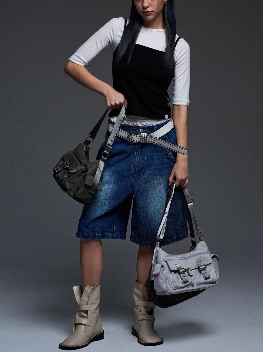 【FANCY CLUB】THREE QUARTER BASIC T-SHIRT