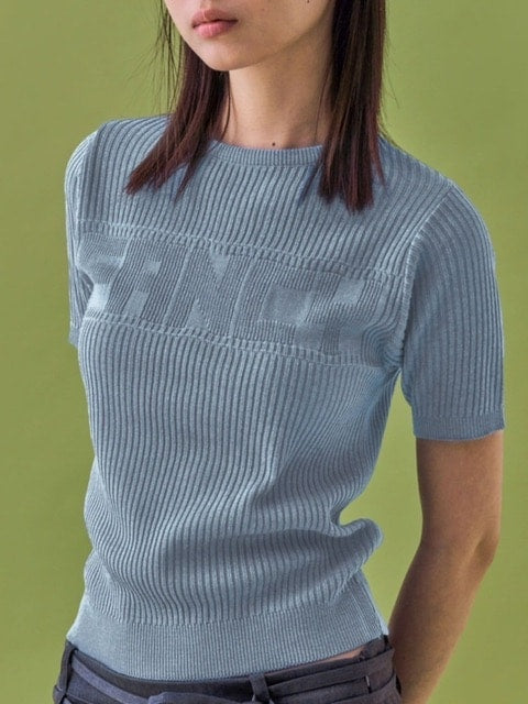 【FANCY CLUB】INNOCENCE KNIT TEE