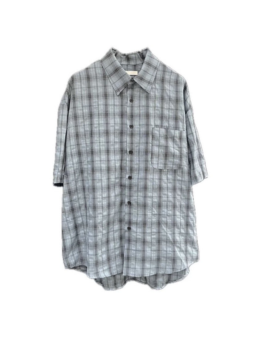 受注制【youll】tartan check shirt (4color)