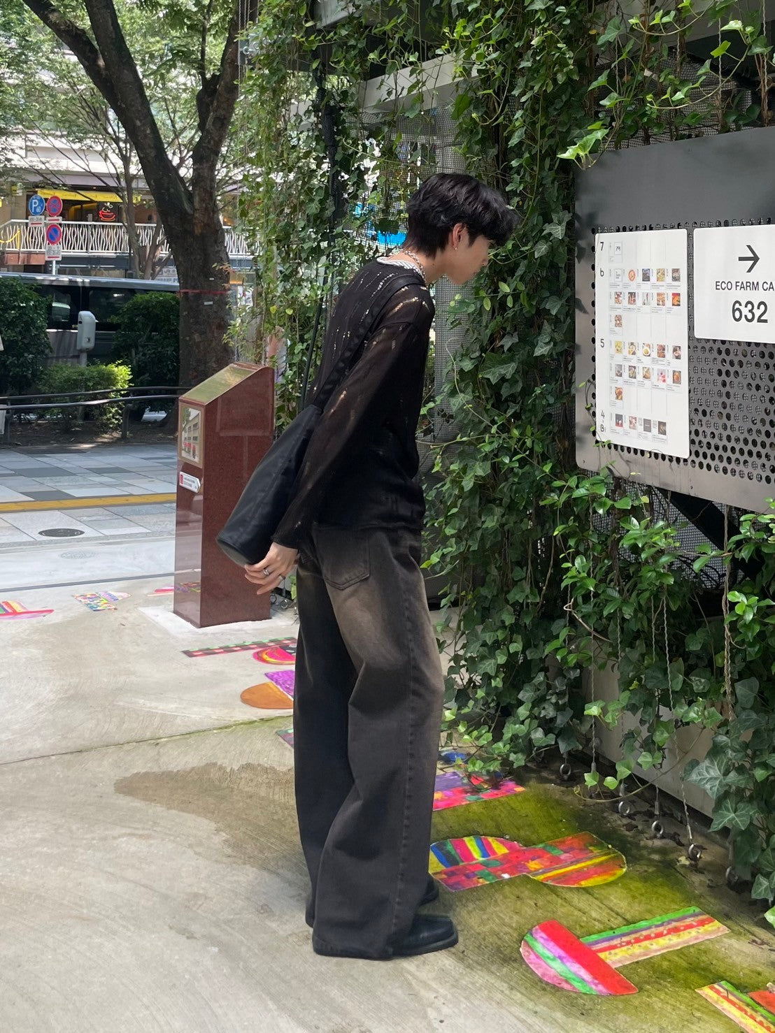 受注制【Chikashitsu +】shoulder button damage summer knit (3color)