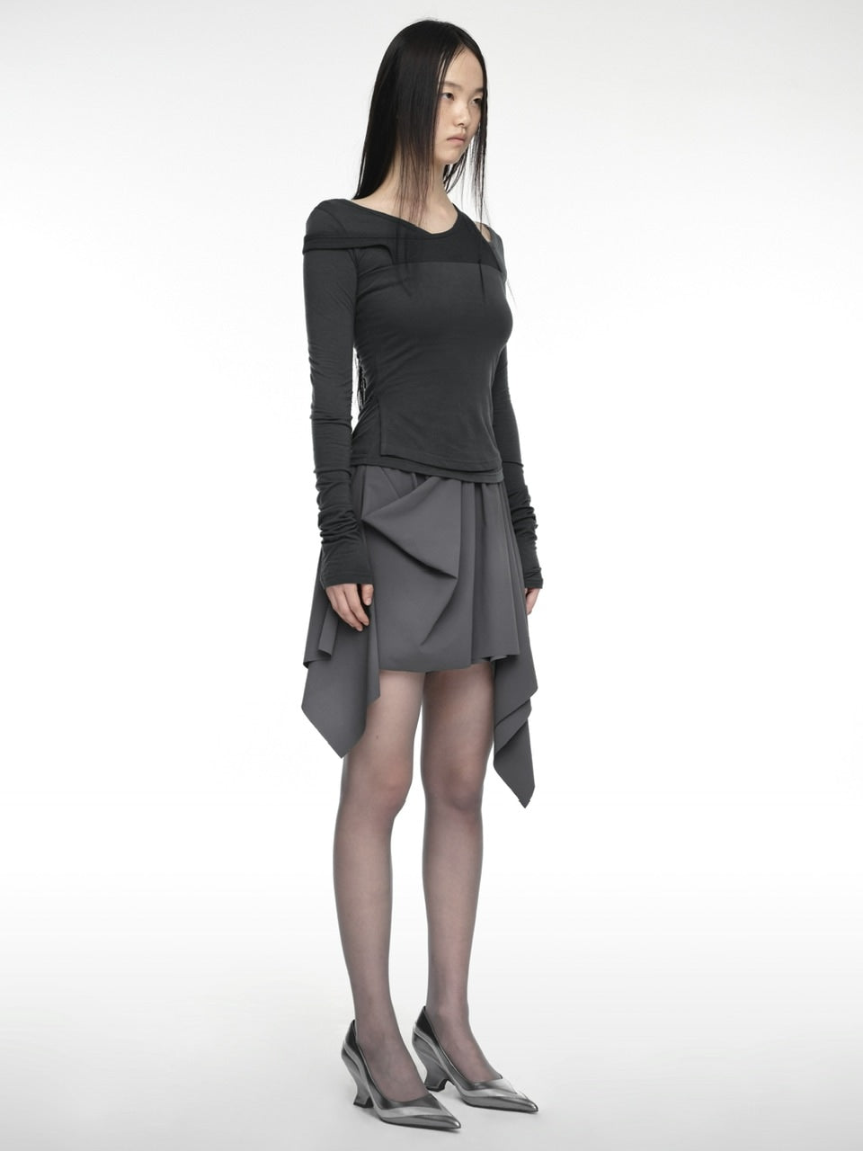 【NACHE】MIXED LAYERED LONG SLEEVE