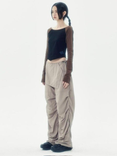 【runningHIGH】SPORTS SLIM RAGLAN TEE