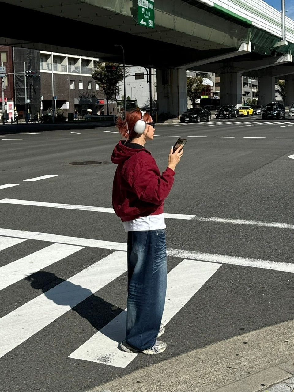 受注制【Chikashitsu +】cropped hooded work blouson (2color) / 【チカシツプラス】クロップドフードジップアップパーカーワーク長袖ブルゾン