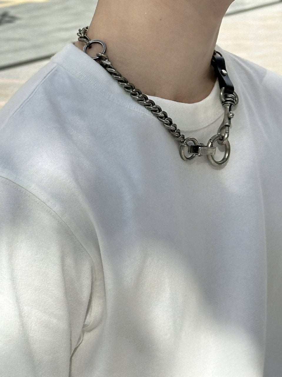大阪店WEB限定【Chikashitsu +】original necklace 2 (2color)