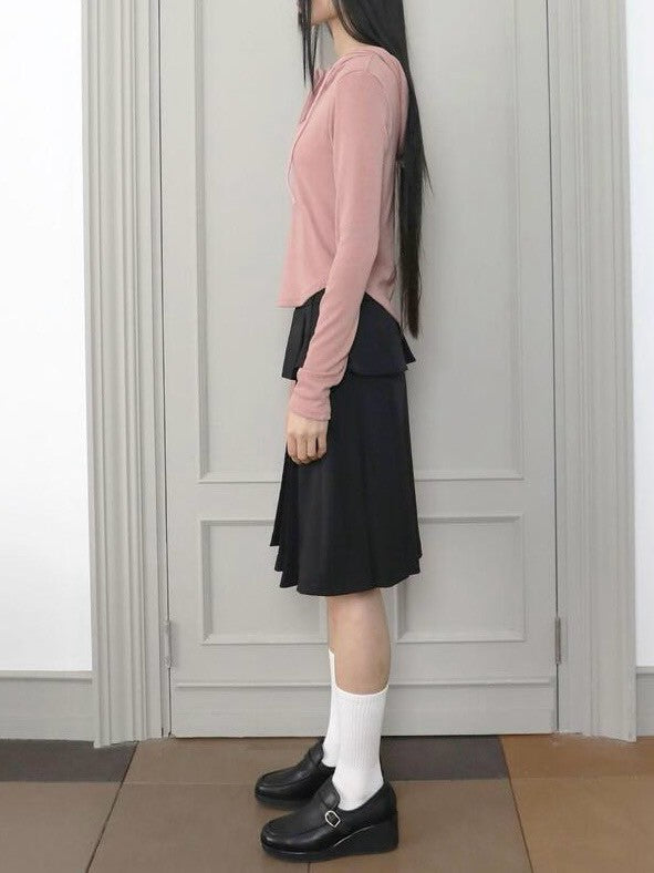 【Uglyshadow】BASIC CROP HOODIE