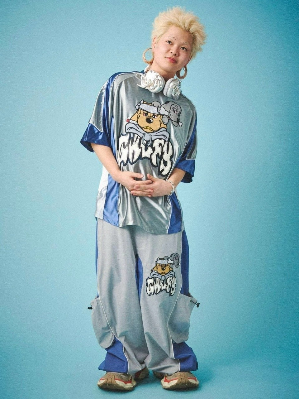 【GALFY】病みに争いしサイバーTシャツ