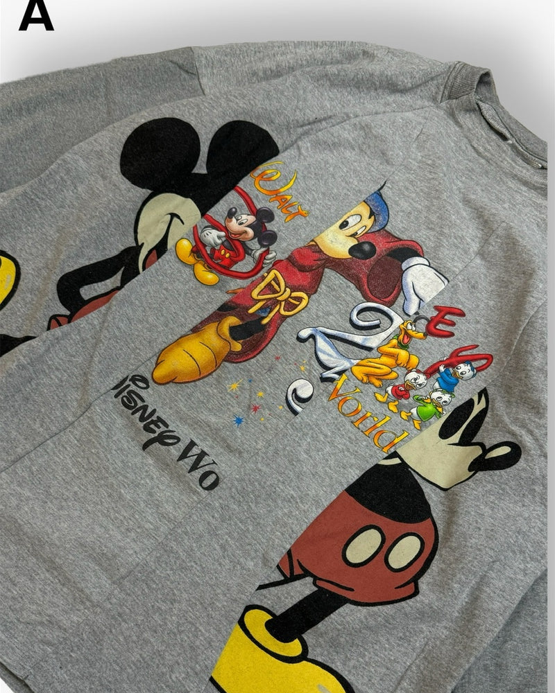 【Re +】cutting switch long sleeve (gray)