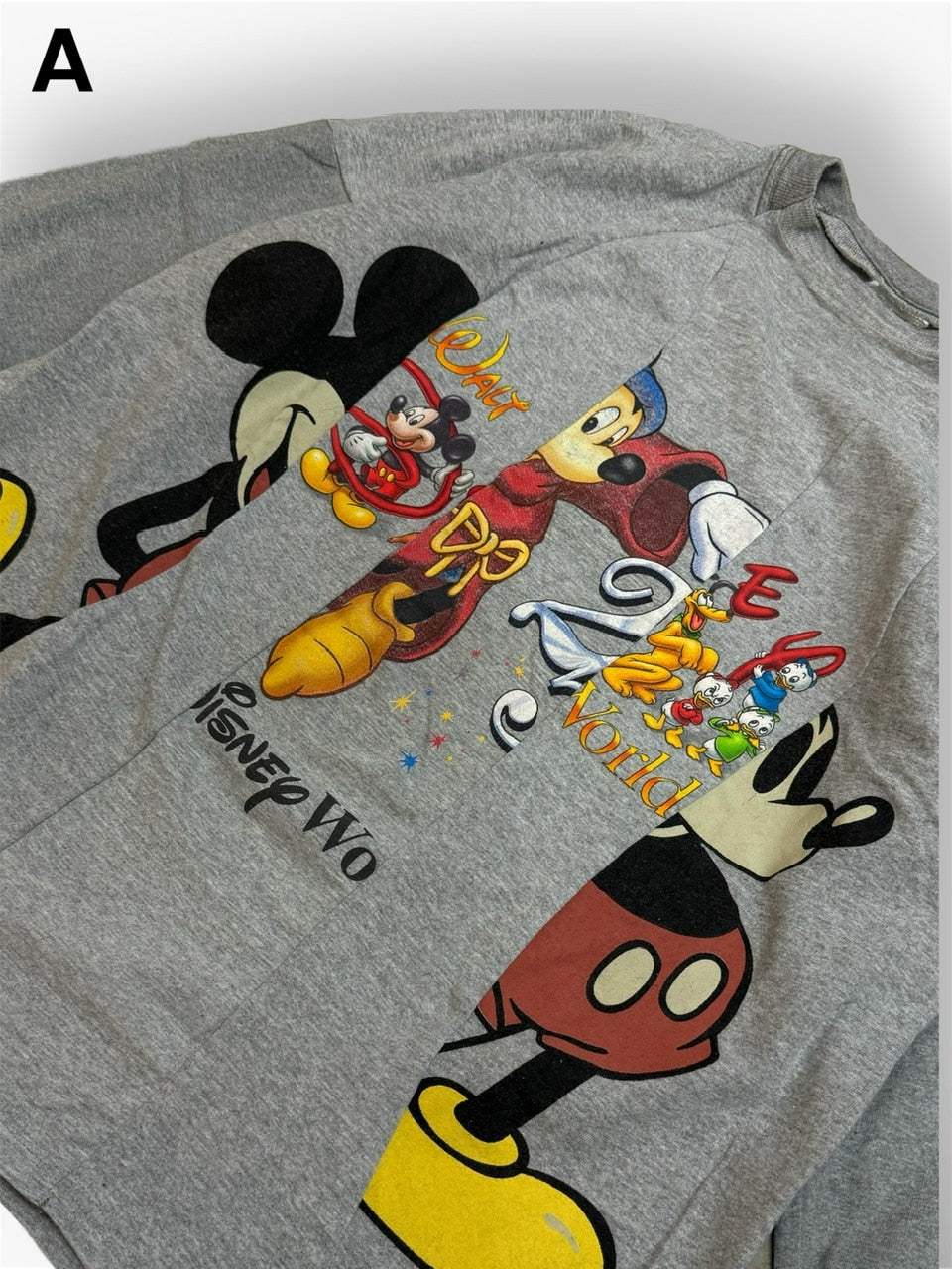 【Re +】cutting switch long sleeve (gray)