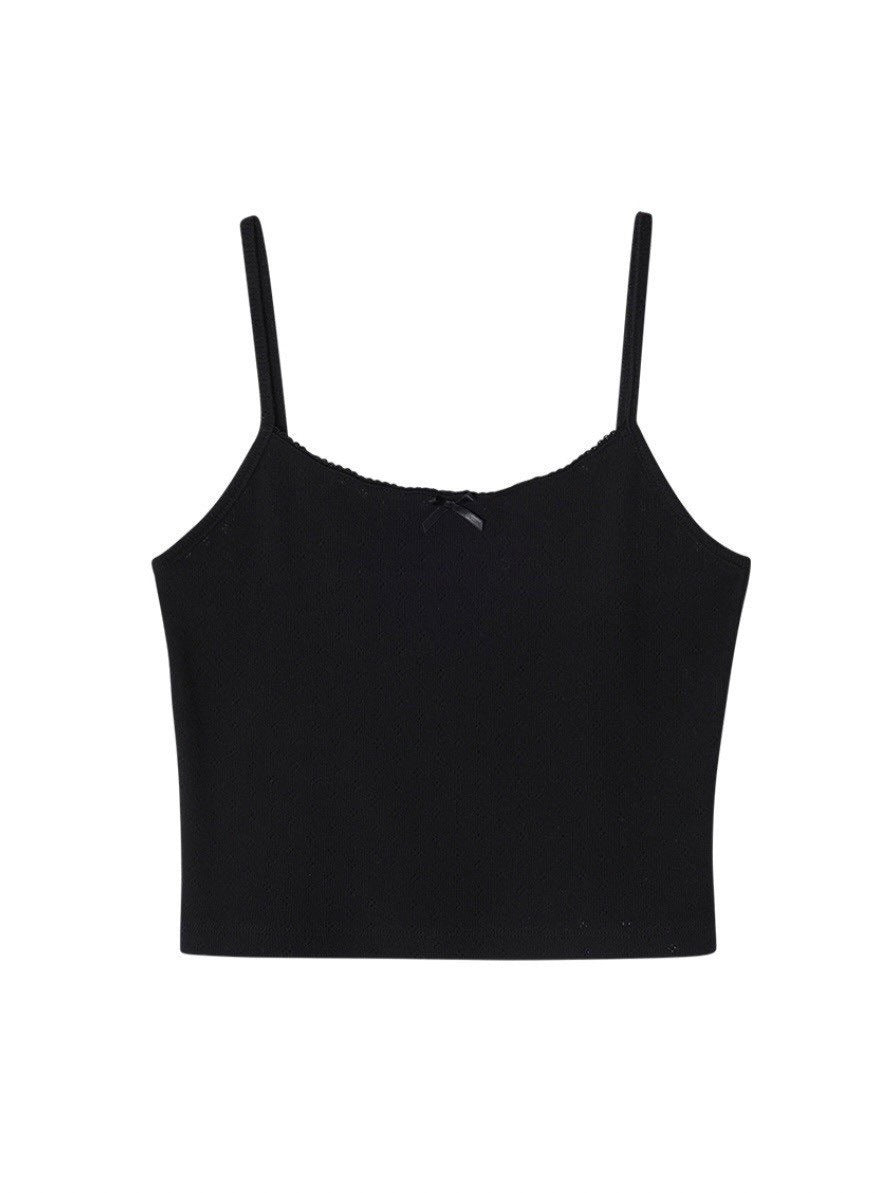 【CRANK】LACE EYELET SLEEVELESS