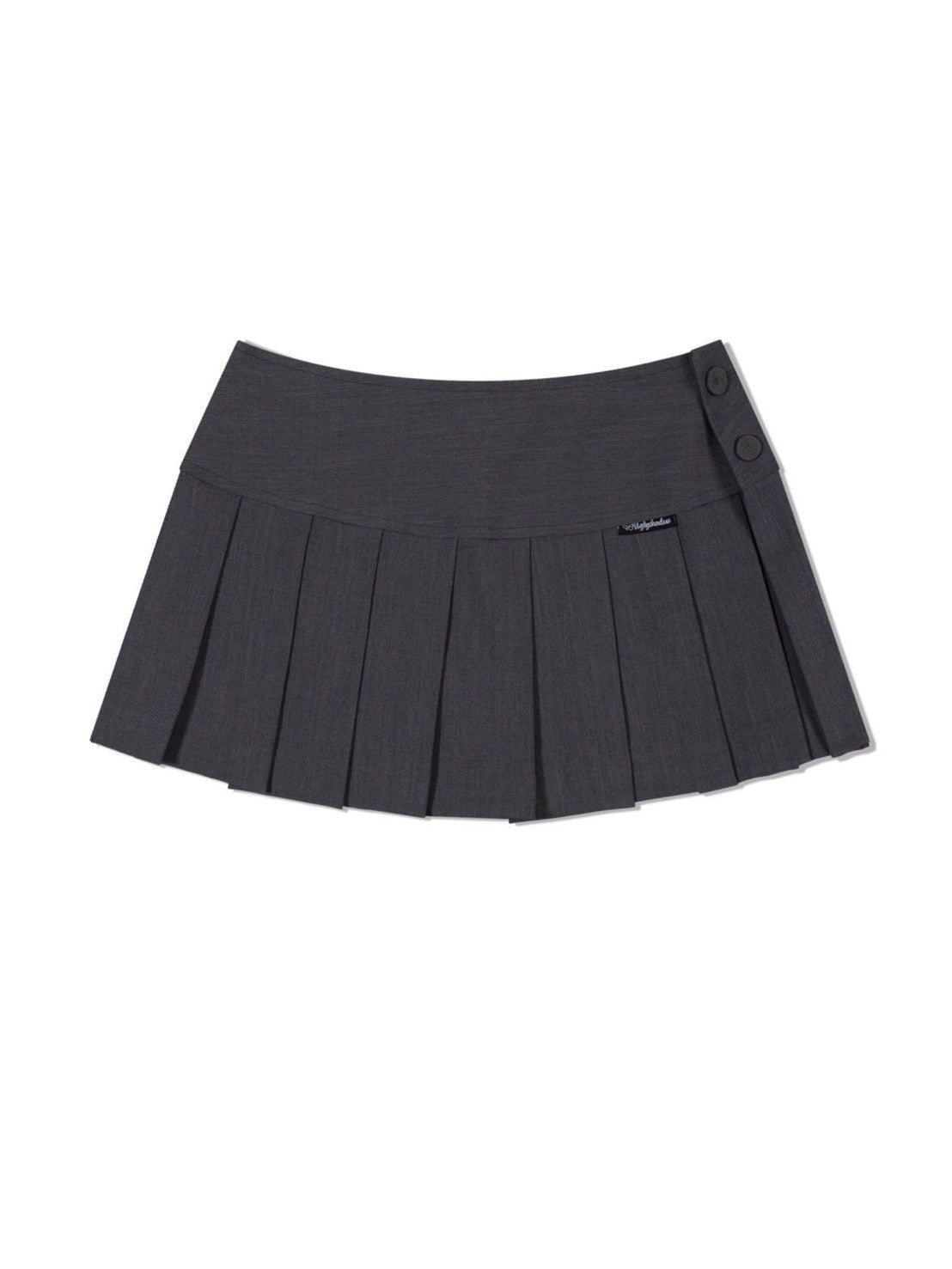 【Uglyshadow】BURTON MINI PLEATS SKIRT