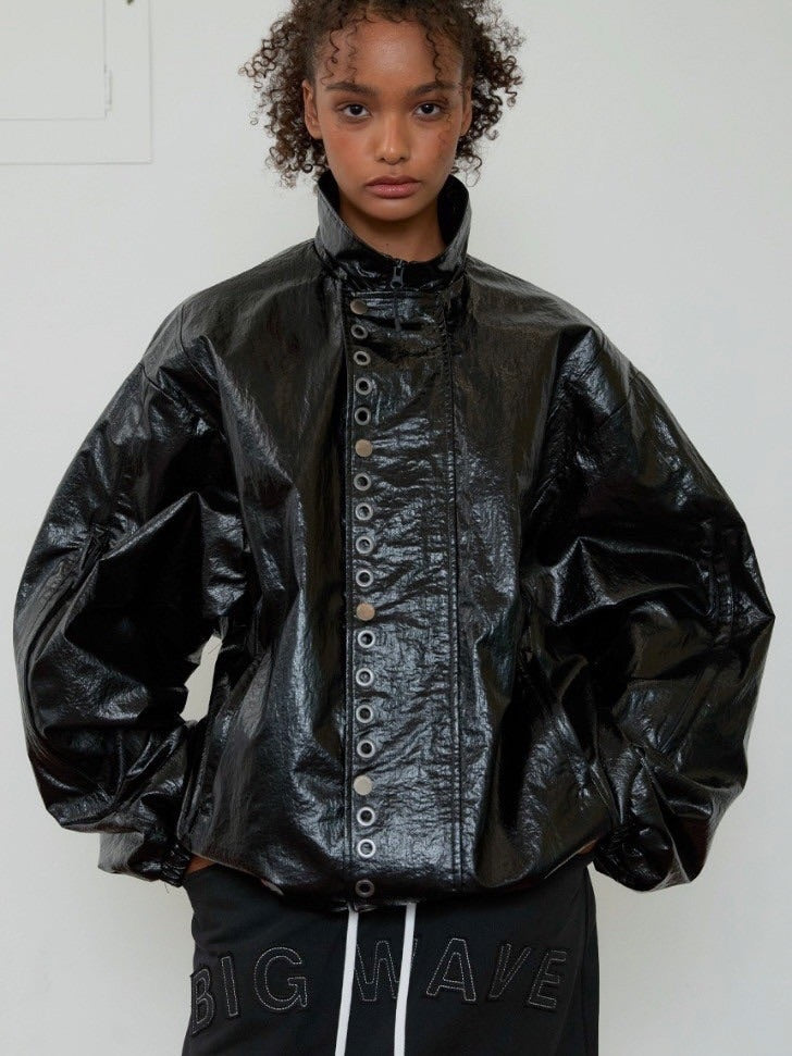 【ESC STUDIO】eyelet wind breaker jacket